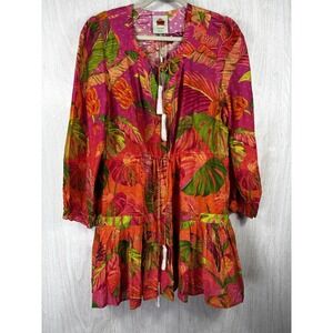 farm rio frutas linen mini dress FARM Rio | Dresses | Farm Rio Frutas Linen Mini Dress New With Tags